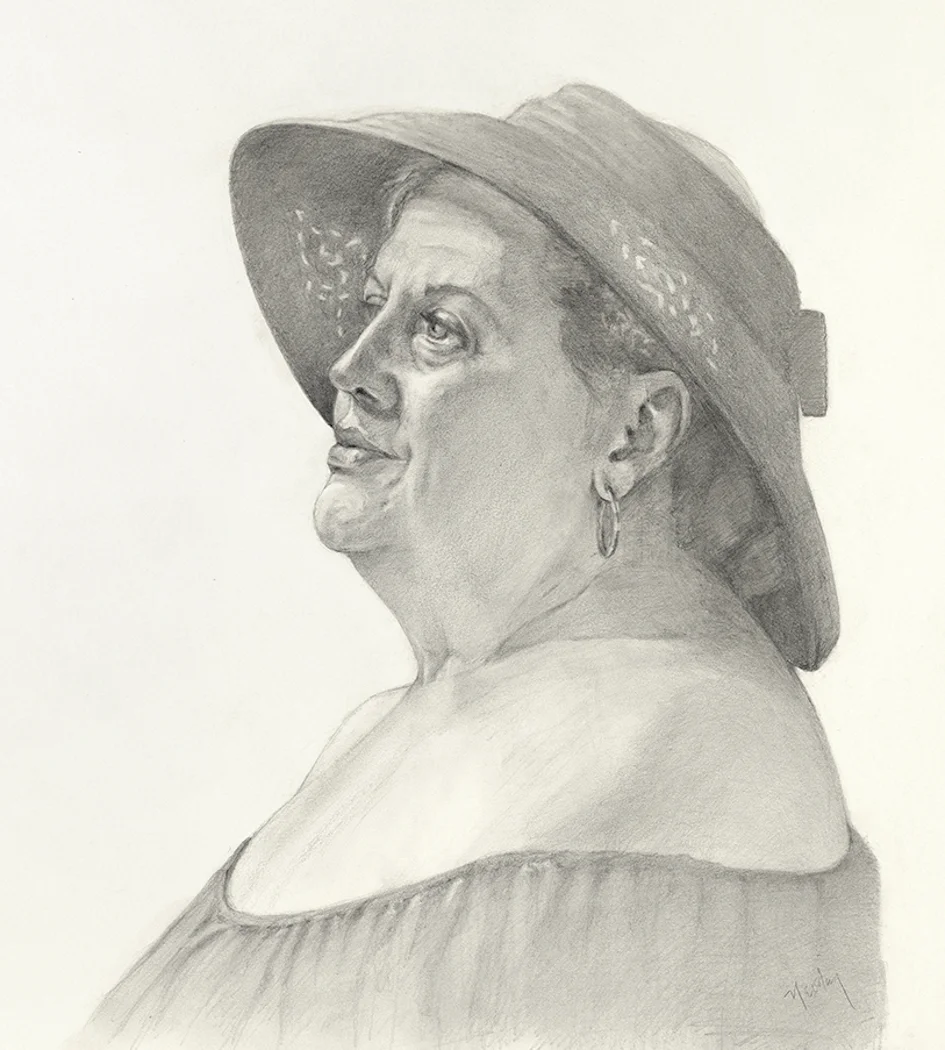 Kim with Hat