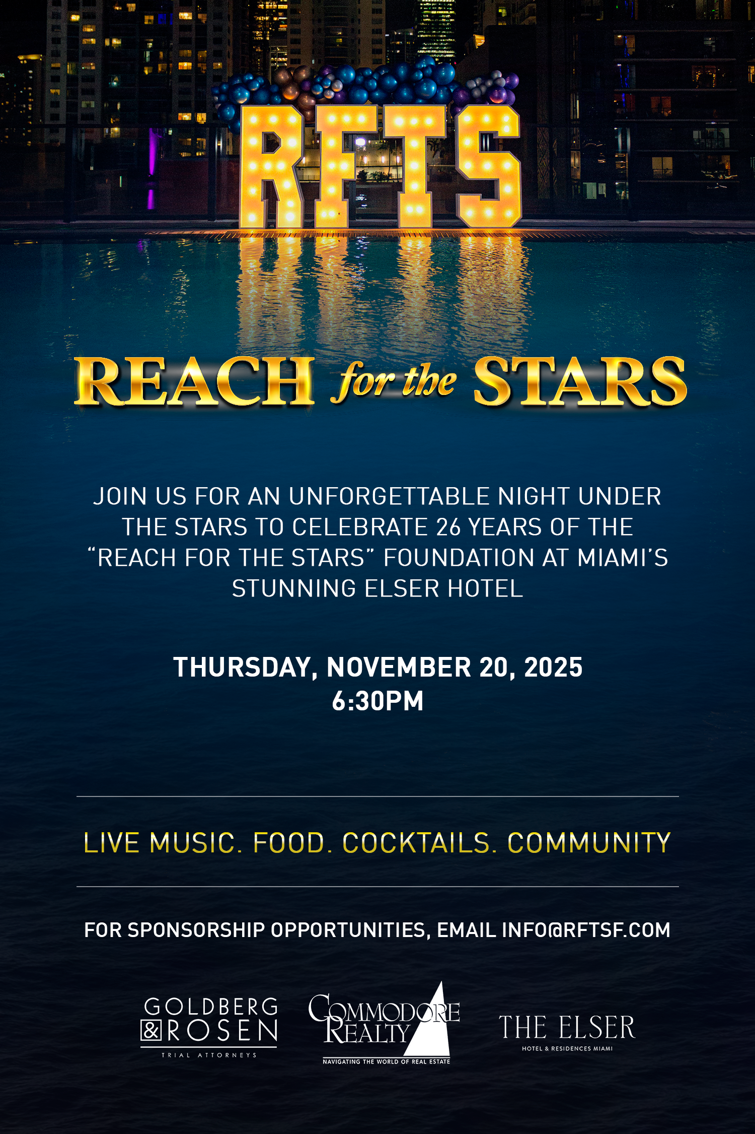 Reach for the Stars 26th Anniversary