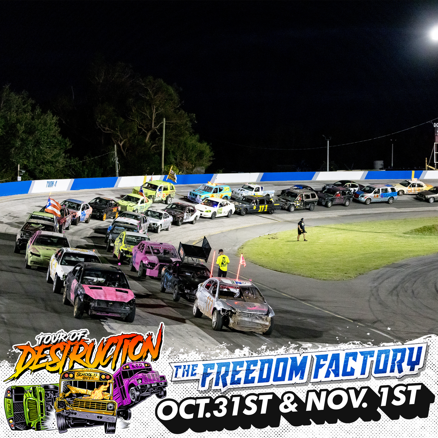 Freedom Factory, FL — TOUR OF DESTRUCTION