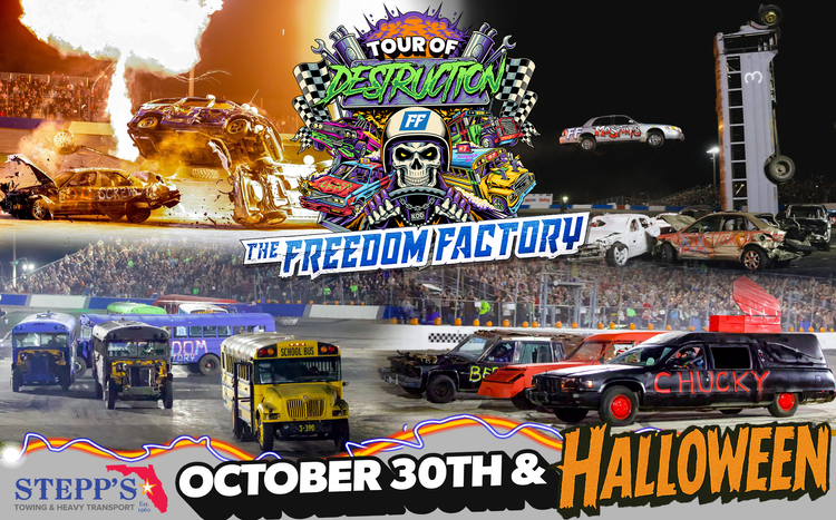 Freedom Factory, FL — TOUR OF DESTRUCTION