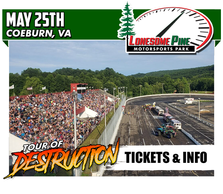 TOUR OF DESTRUCTION School Bus Racing & Demolition Derby Series