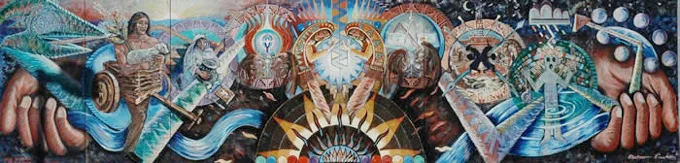 Mural, South Broadway Cultural Center Albuquerque NM