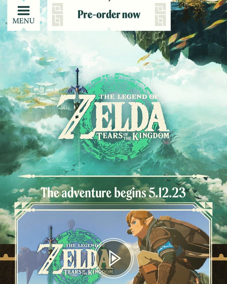 Happy Zelda day to all who celebrate 😂🎮🌐🧝&zwj;♀️🧝🎉🎉👏🏽🙌🏽 -You WILL find me playing this during role prep breaks this Summer 
.
.
.
#zelda #tearsofthekingdom #videogames #roleprepbreak #happysummer #zeldanerd #hyrule #operasingersofinstagram