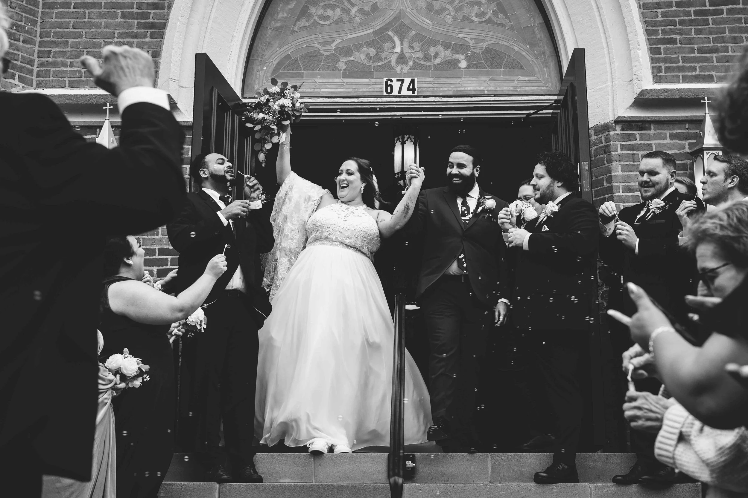 Maria + Danny:: Catholic Wedding at St. Mary's Church, Columbus, Ohio