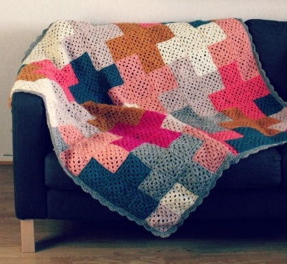 Modern Crochet Quilt