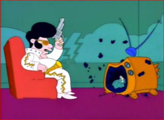 "Ah this show ain't no good!" - Elvis loved television but he sure hated advertising.