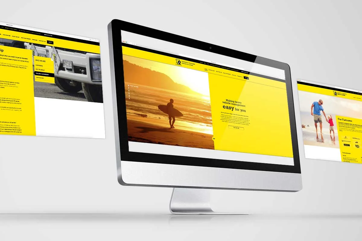 TR Group 2015 web design