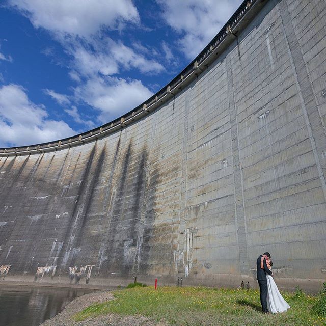 Love is so dam amazing. 
___

When you feel like you're holding 8.5 cubic kilometers of water. And could crank three 36 megawatt turbines &amp; power the national grid.
___

I mean, come on, Love really is The Best.
___

#loveisthebest #weddingdayadv