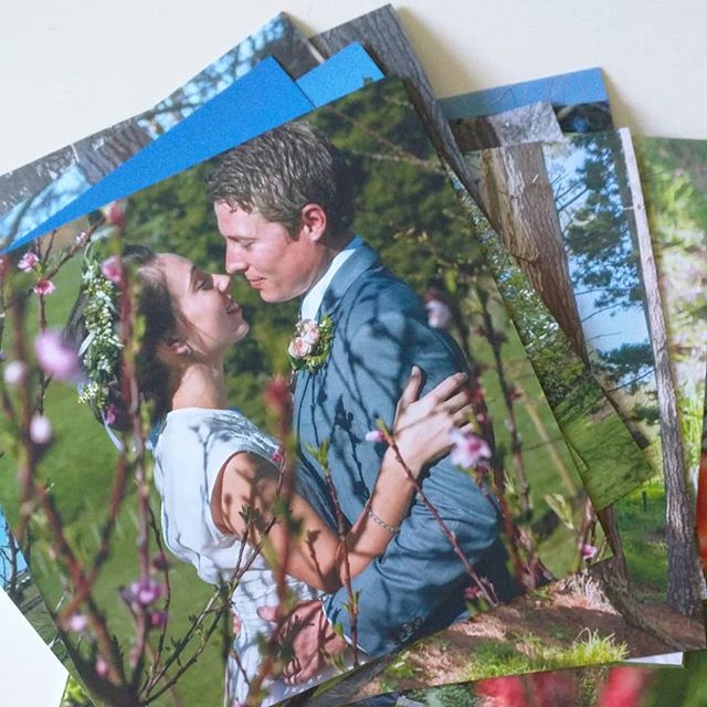 It is always lovely putting together the packages for my clients... Lisa &amp; Todd's was a bit different so it could easily for into their suitcases &amp; fly back home to America.
.
.
.
#prints #weddingday #springwedding #blossoms #momentsovermount