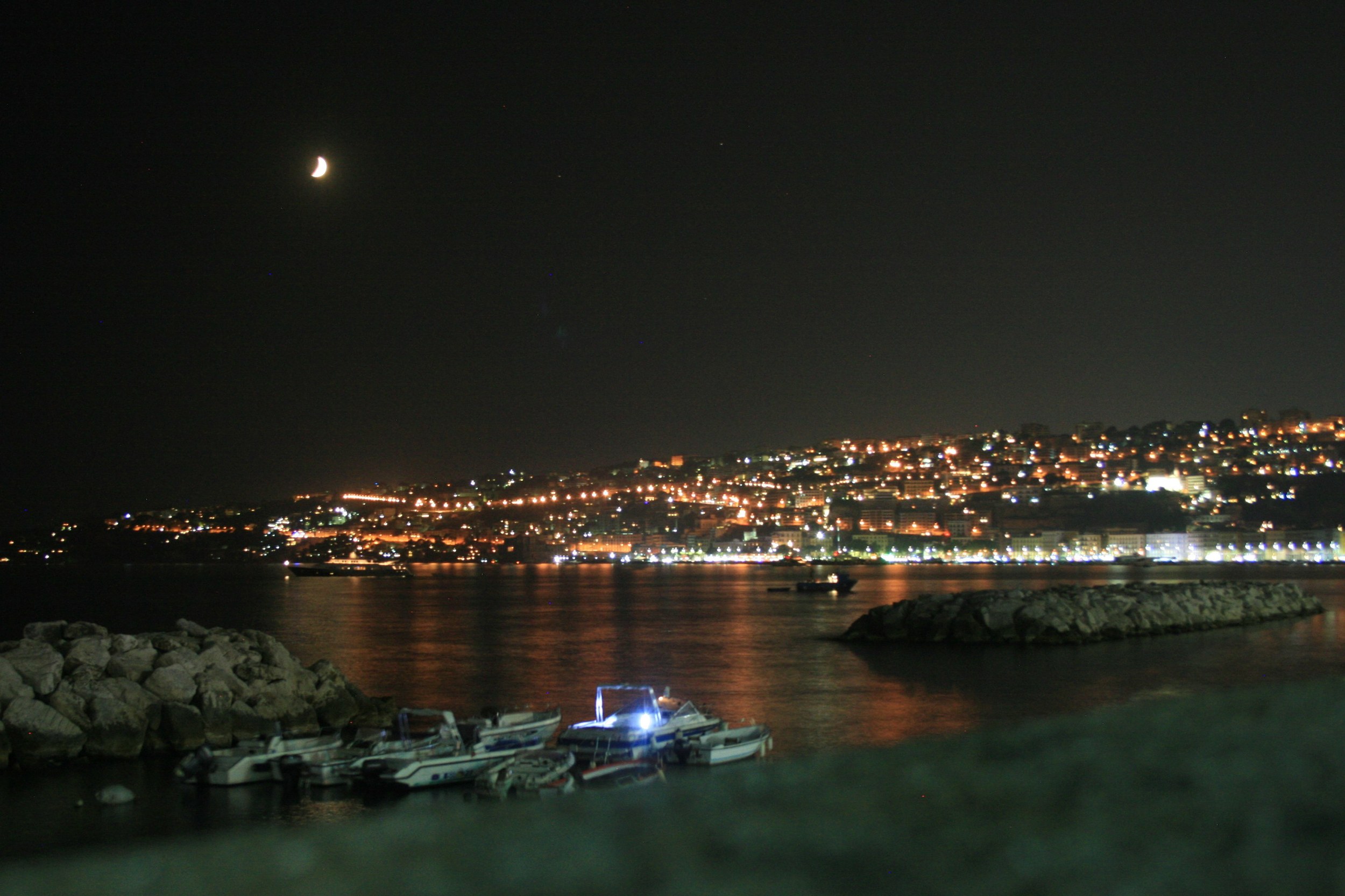 But it is pretty after dark. Especially down by the water.