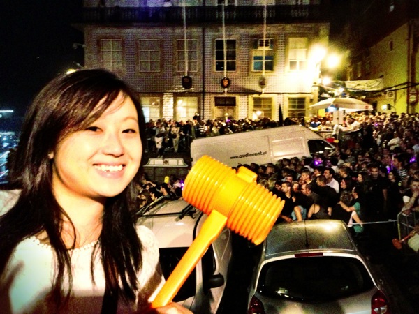 Me with my hammer.