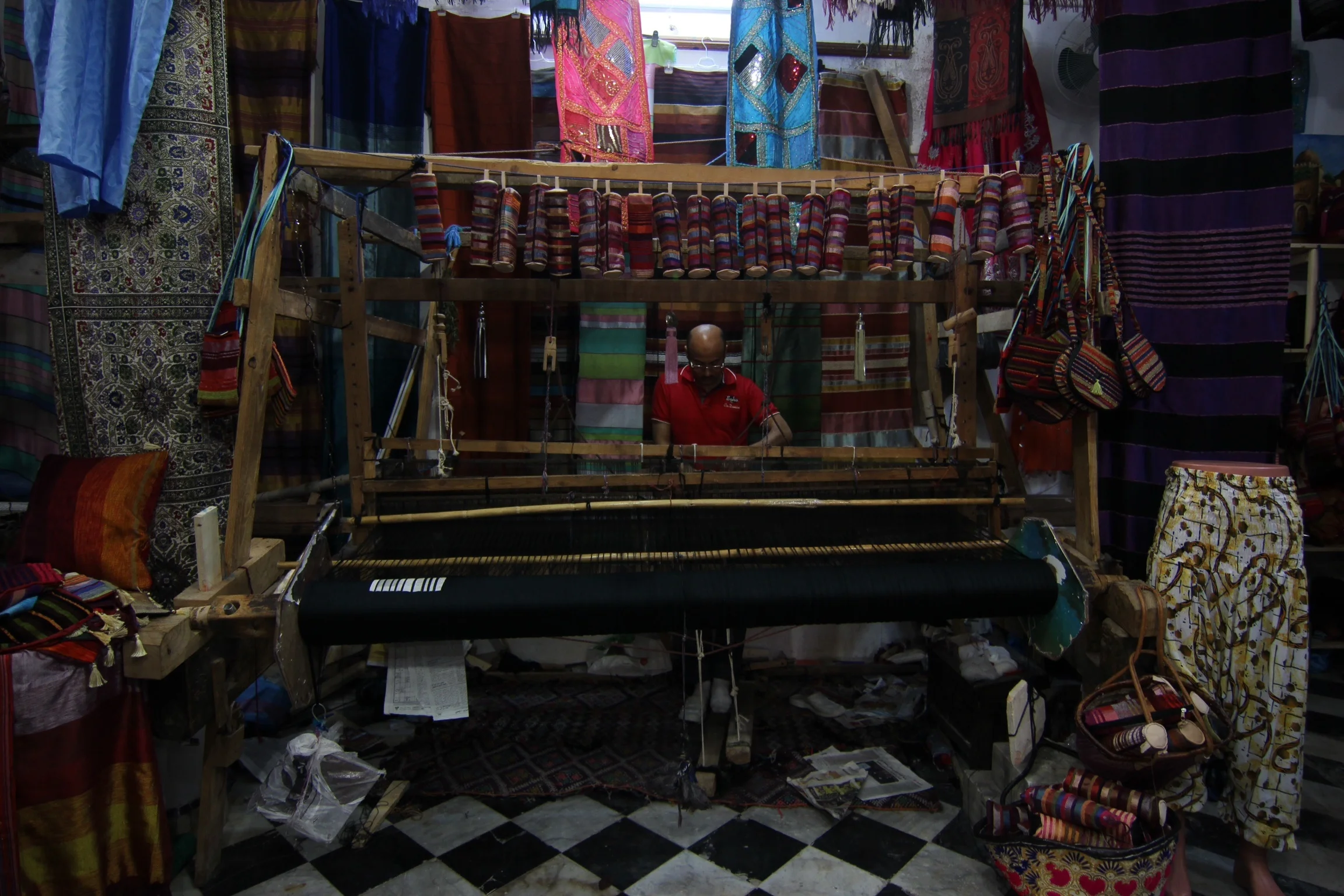 Shop where I bought my scarf.