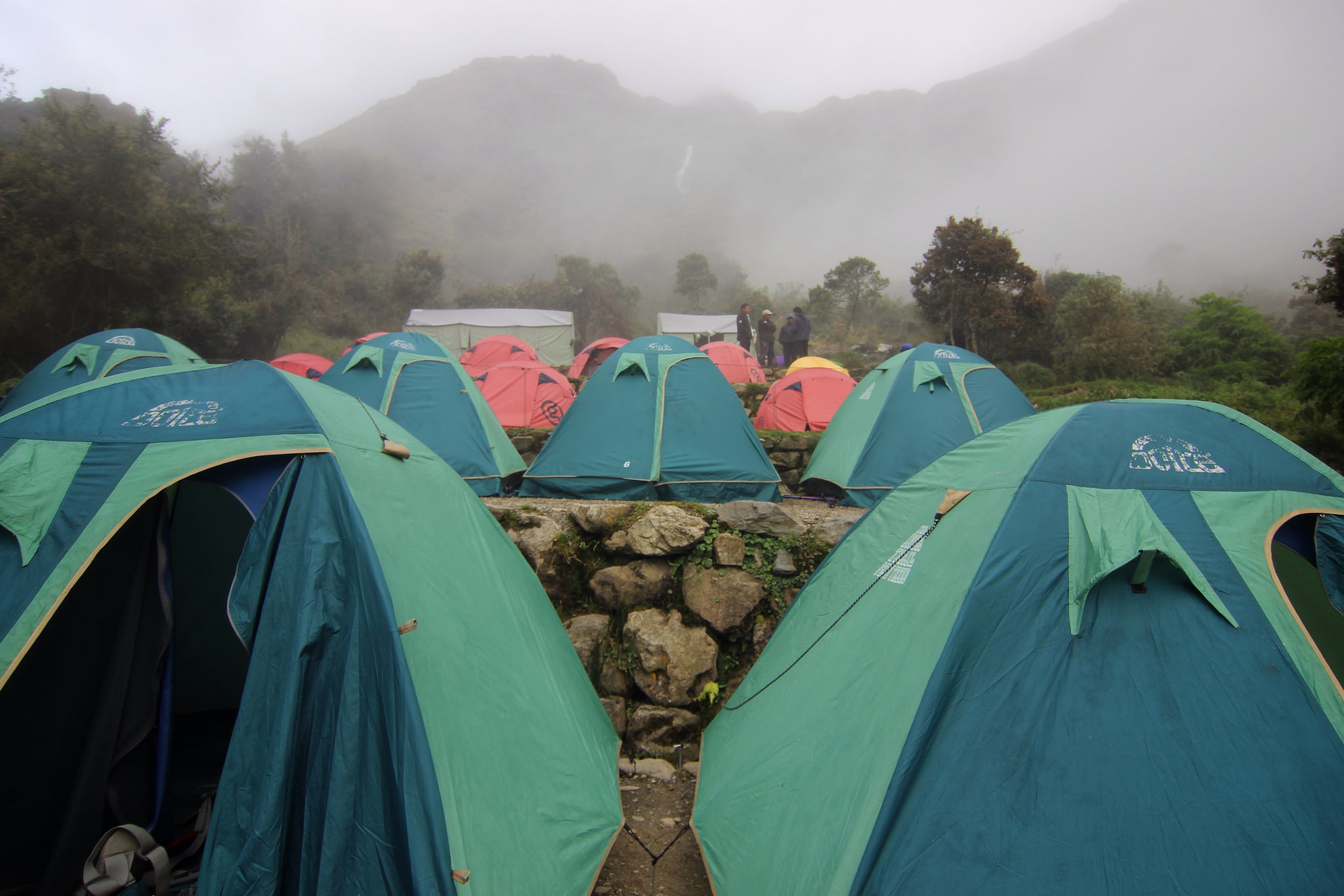 Campsite where we spent night 2.