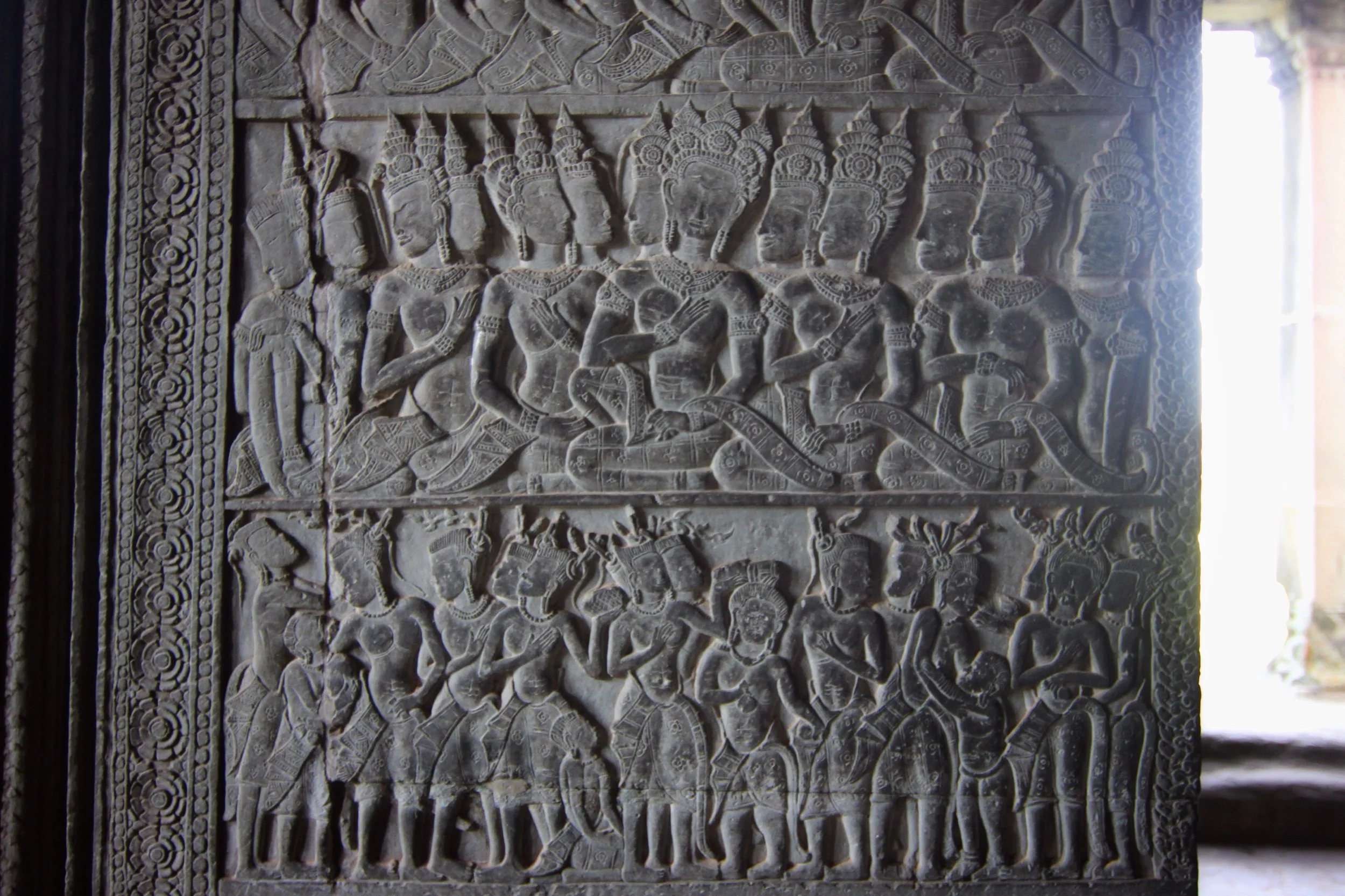 Details at Angkor Wat.