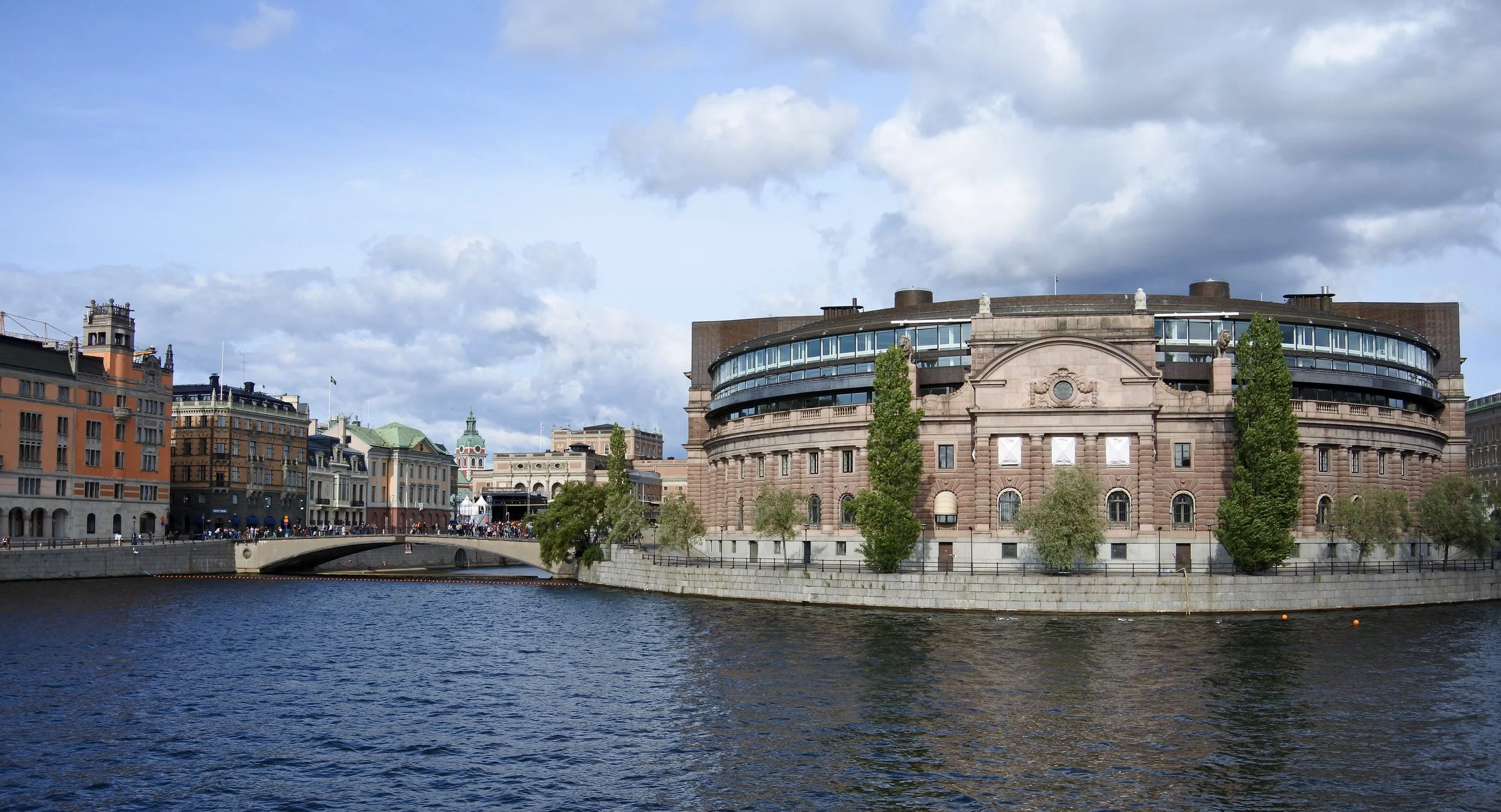 View of Parliament House.