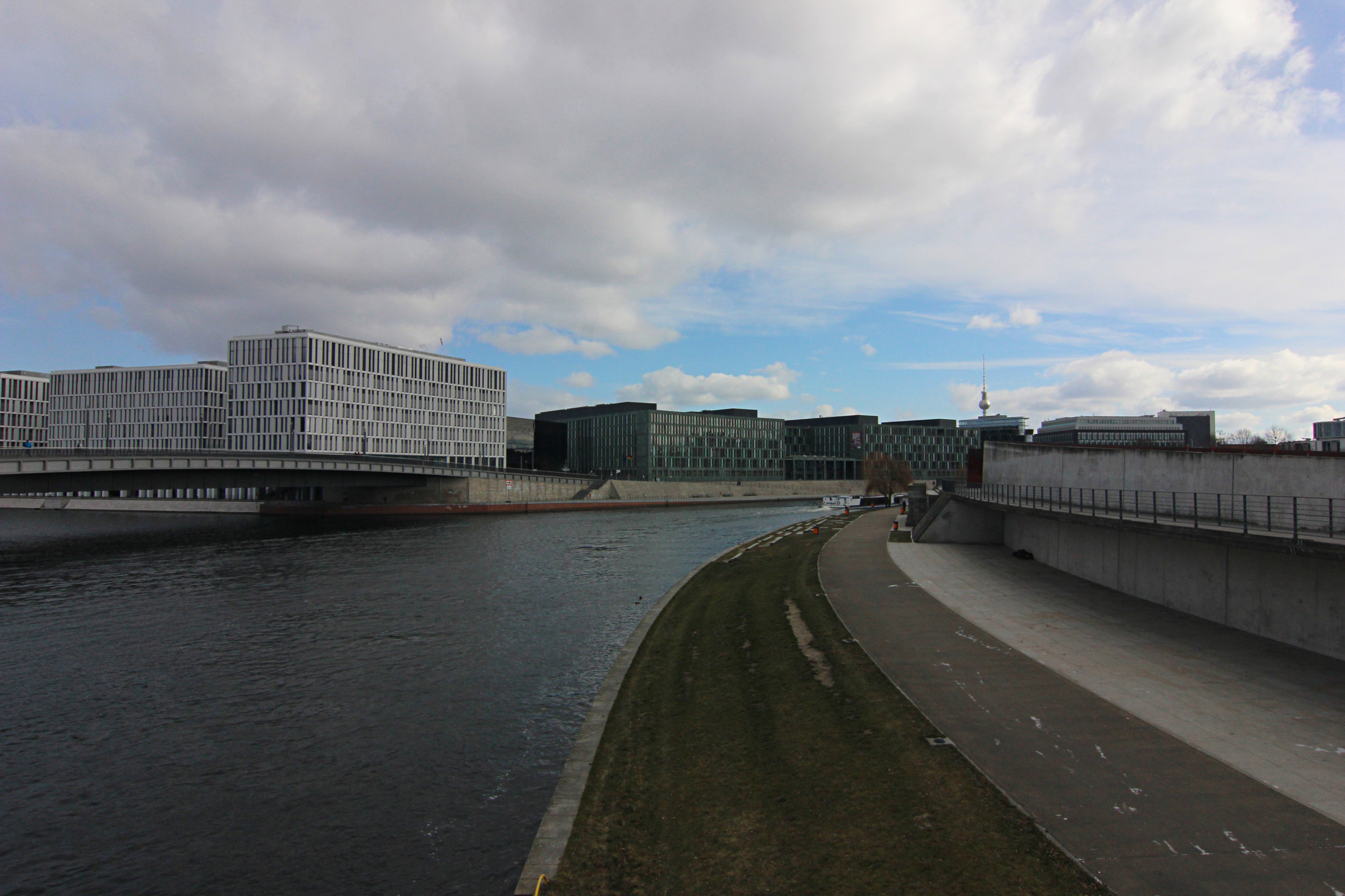 View of the city from near the central train station.