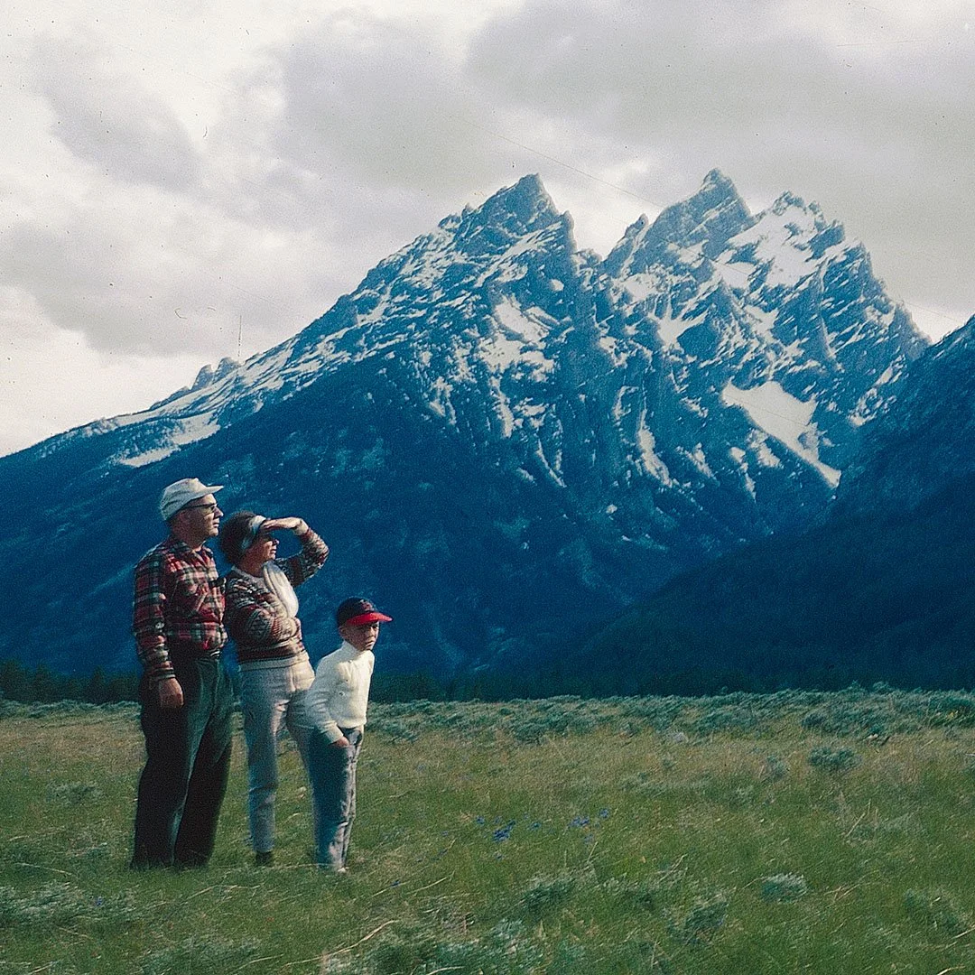 Before smartphones. Just mountains, memories, and the people who mattered most.