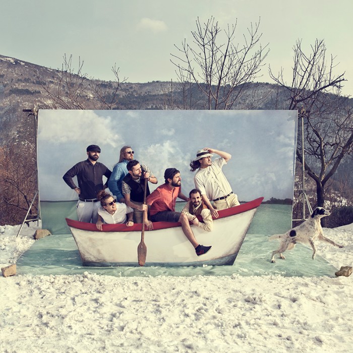 NEW LP COVER of MARTINICCA BOISON BAND "LE CANZONI DEL TRIMARANO" © Azzurra Piccardi