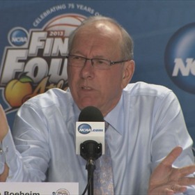 Syracuse Coach Miffed at Reporter's Question