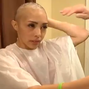 O-Town Reporter Cried When Her Head was Shaved
