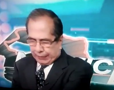 Anchor Does his Best Evan Baxter Impression