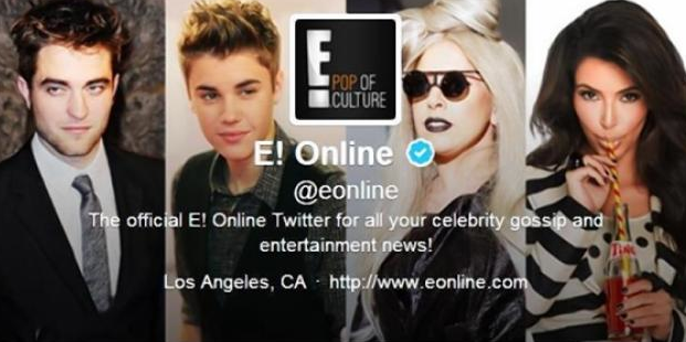 E! Online has Twitter Account Hacked