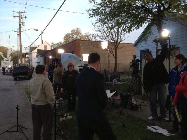 Media Pack Descends on Cleveland