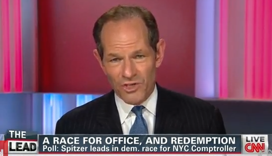 Eliot Spitzer Taps Out