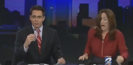 Houston Anchor Not Happy with Lollipop Stunt