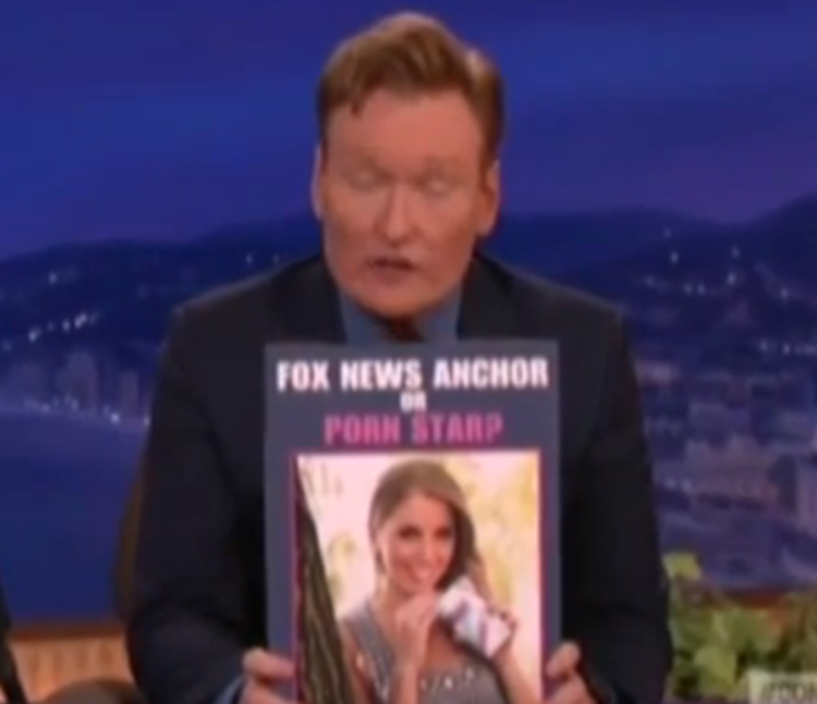 Fox News Anchor Responds to Conan's Porn Joke