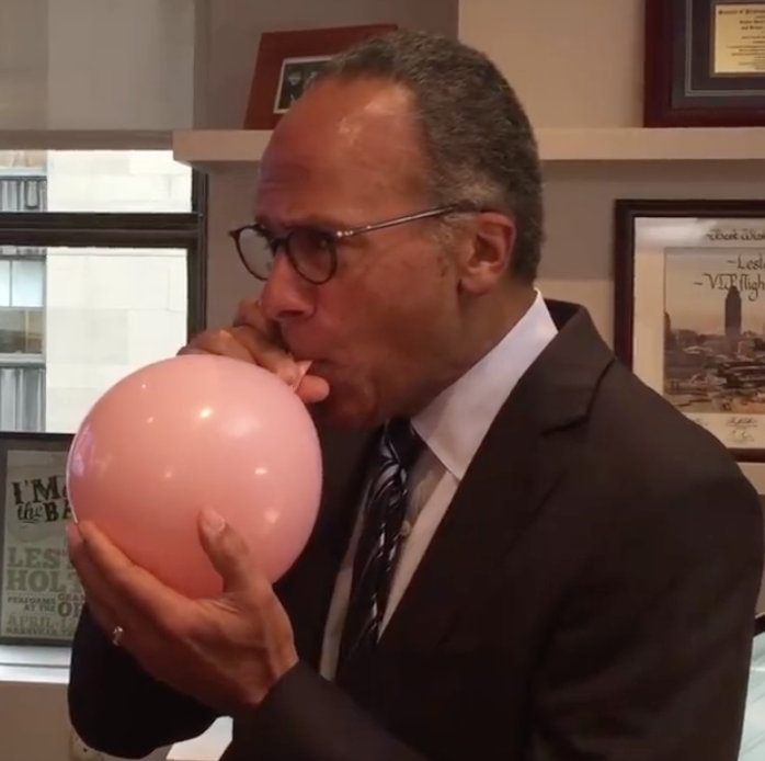 NBC's Lester Holt on Helium