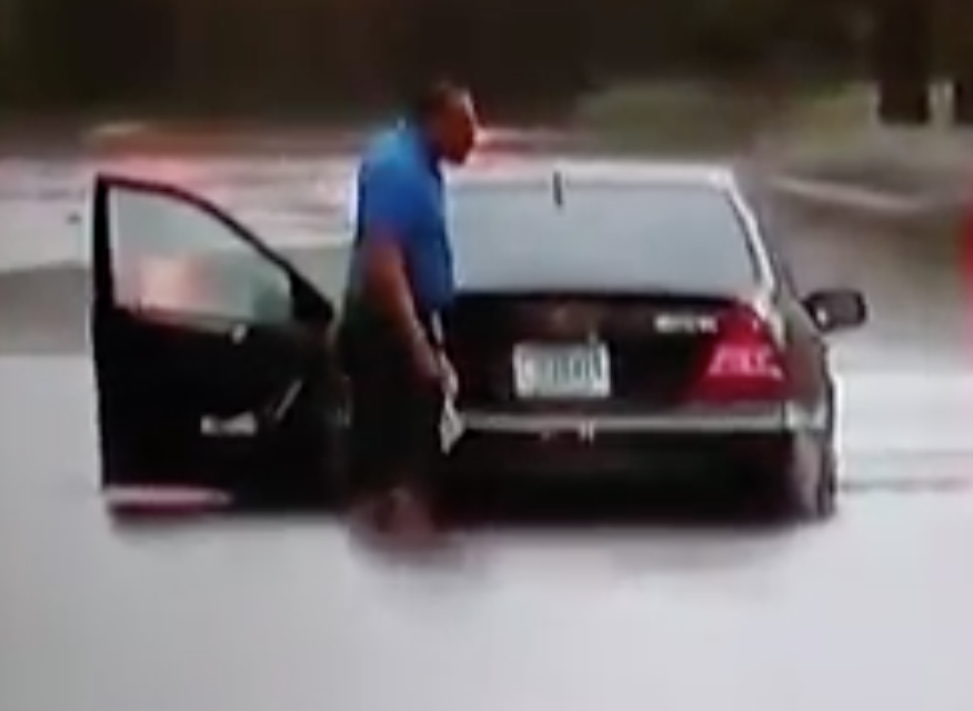 Man Starts Urinating During Live Shot