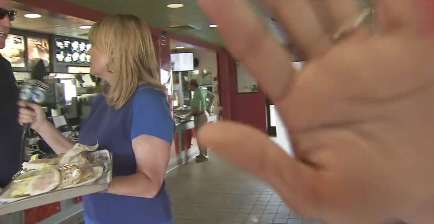 LA Reporter is Kicked out of McDonald's During Live Shot