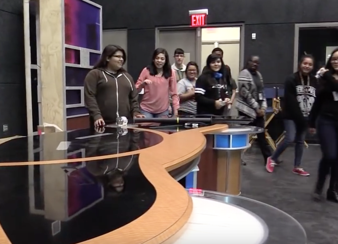 Good Thing the Anchor Desk Can't Talk