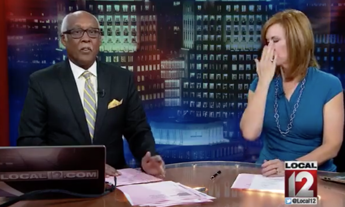 Cincy Anchor's Breakdown on Air after Story