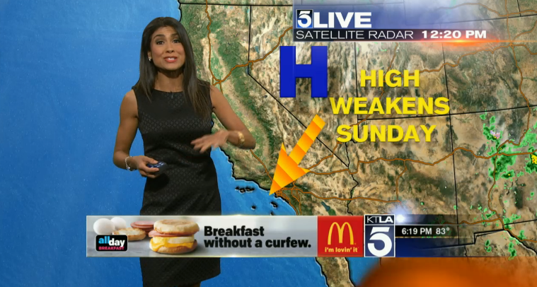 Banner Ads Come to TV News