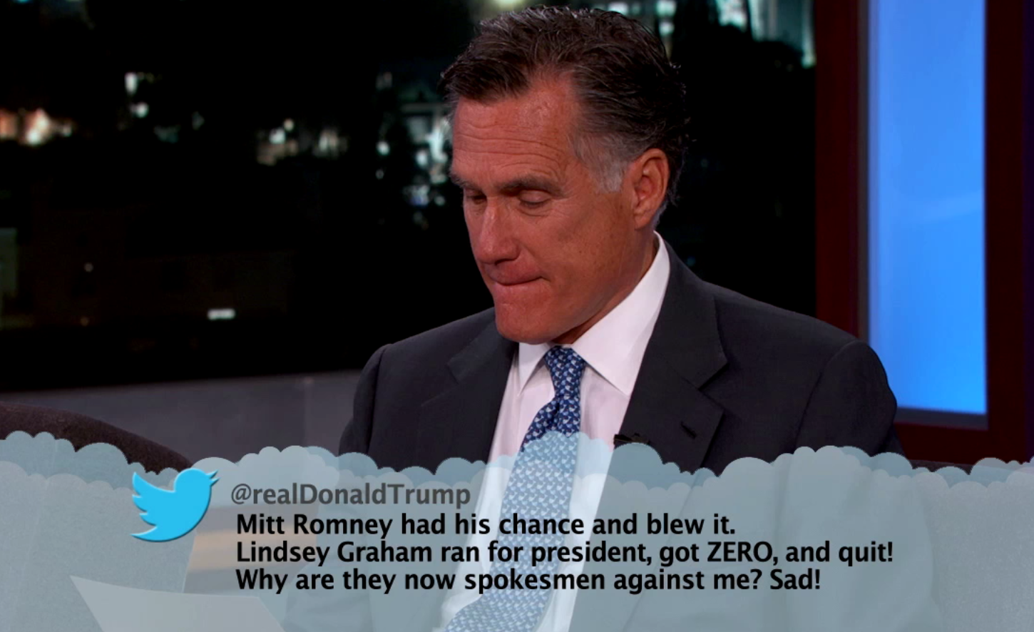 Mean Tweets Read by Mitt