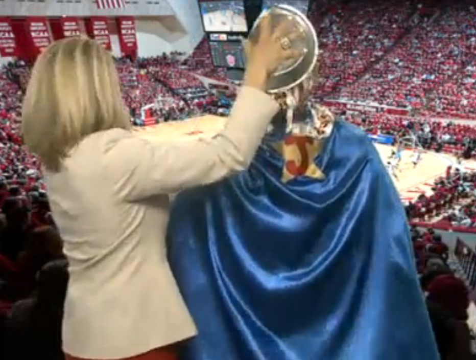 Weatherman Takes Pie to the Face 
