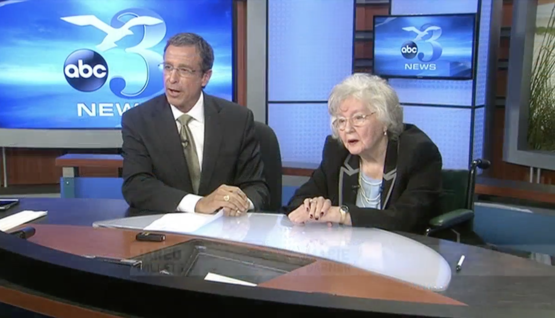Station Hires 81 Year Old Anchor 