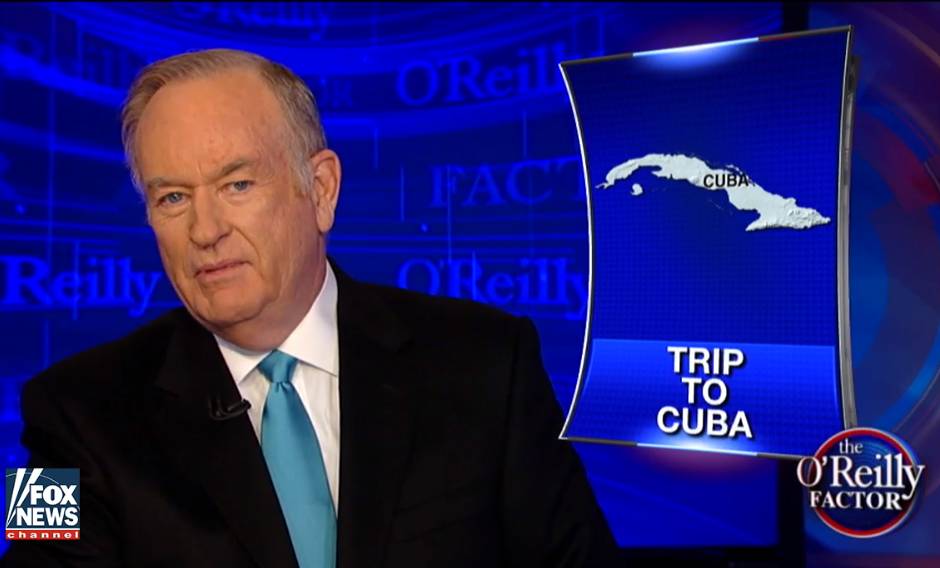 O'Reilly Talks Cuba 