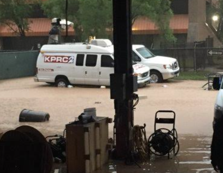 Flood Knocks Out Power at KPRC