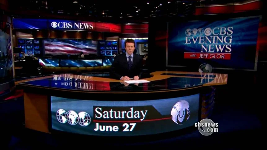 CBS to Record Weekend Morning News, Cancel Evening