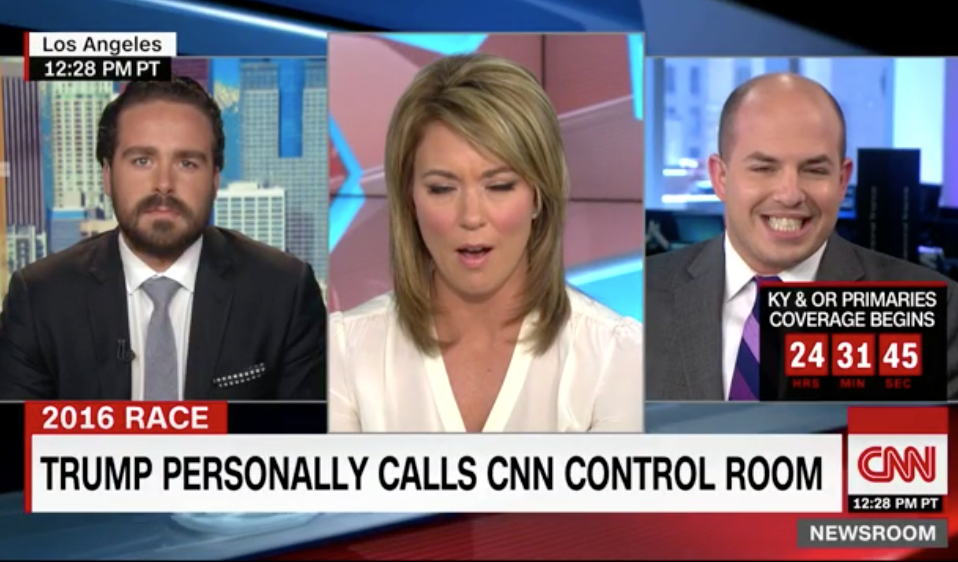 CNN Media Critic Talks about Trump's Call to CNN 