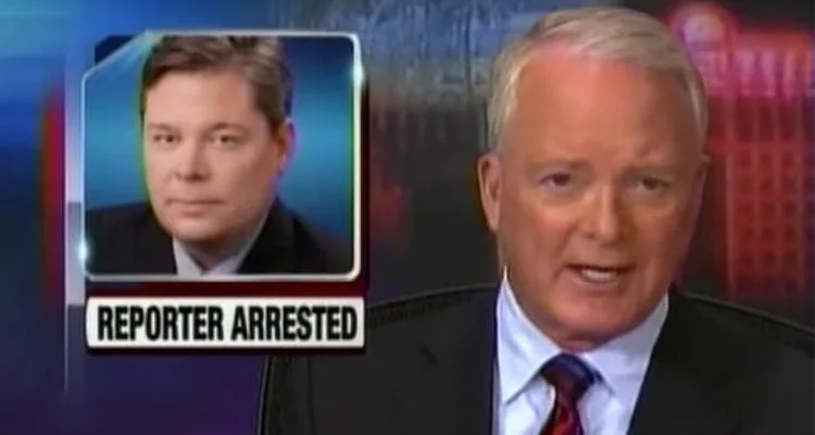 Fired Peeing Reporter Pops Up in Movie