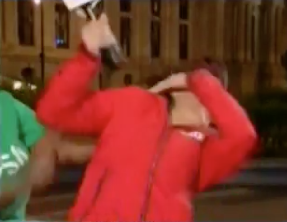 Philly Reporter Attacked on Live Shot - The Video