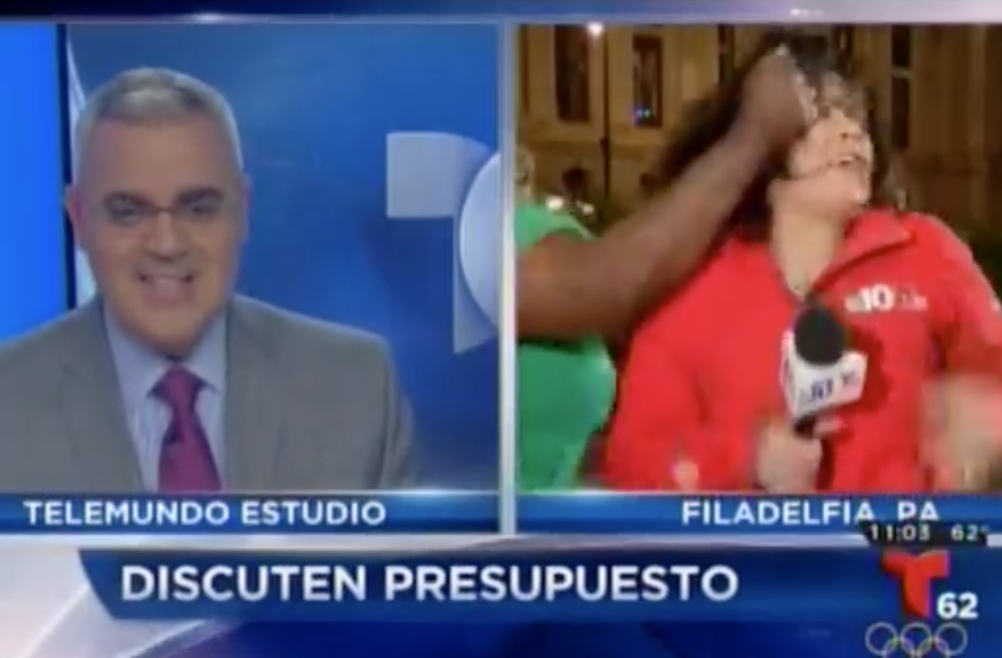 Reporter Remains Silent on Live Shot Assault 