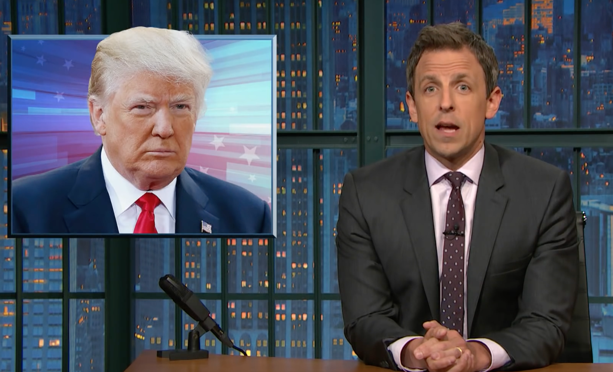Trump is Banned from Late Night Show 