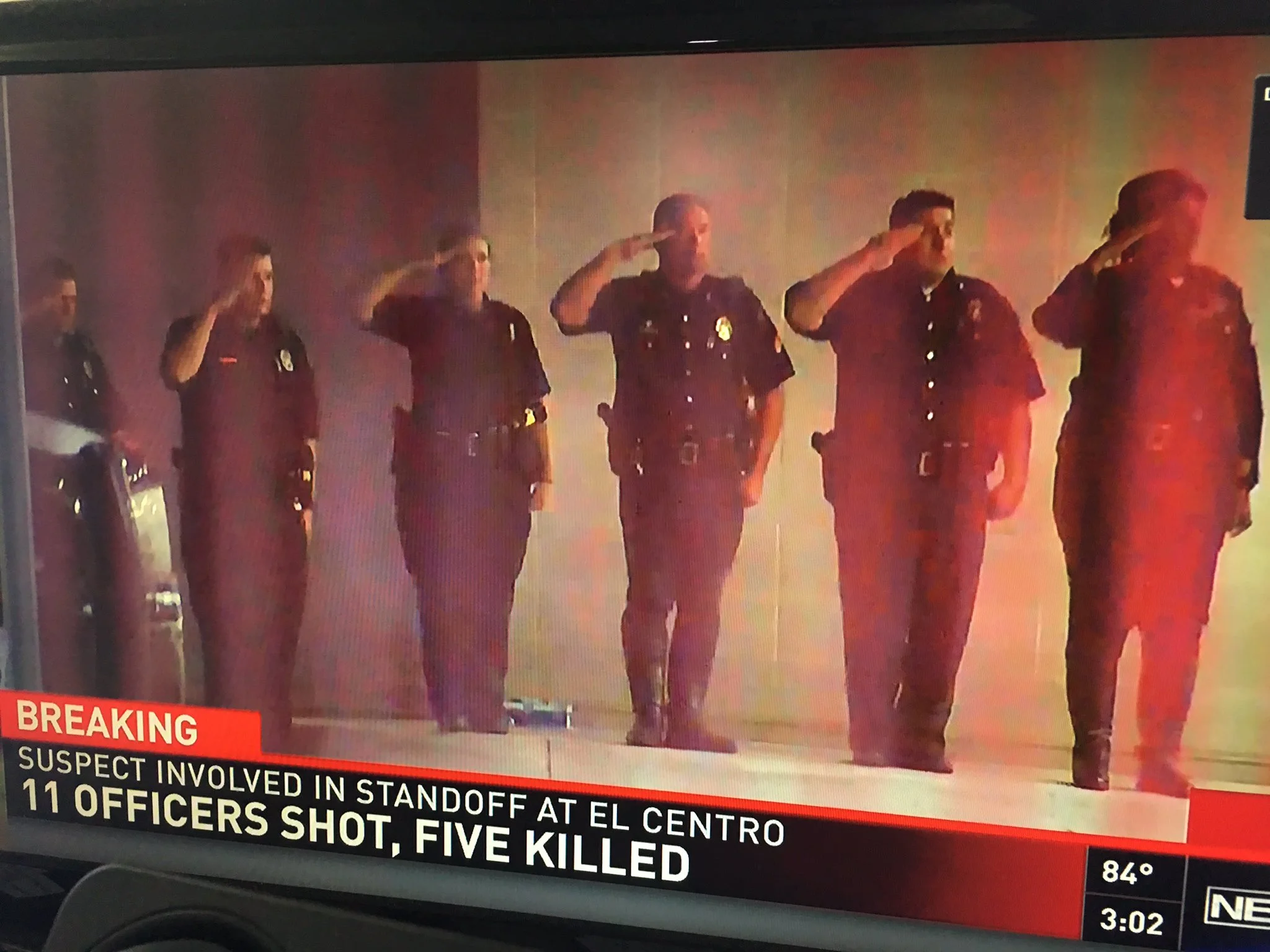 Dallas Station Scramble to Cover Police Officer Shootings 