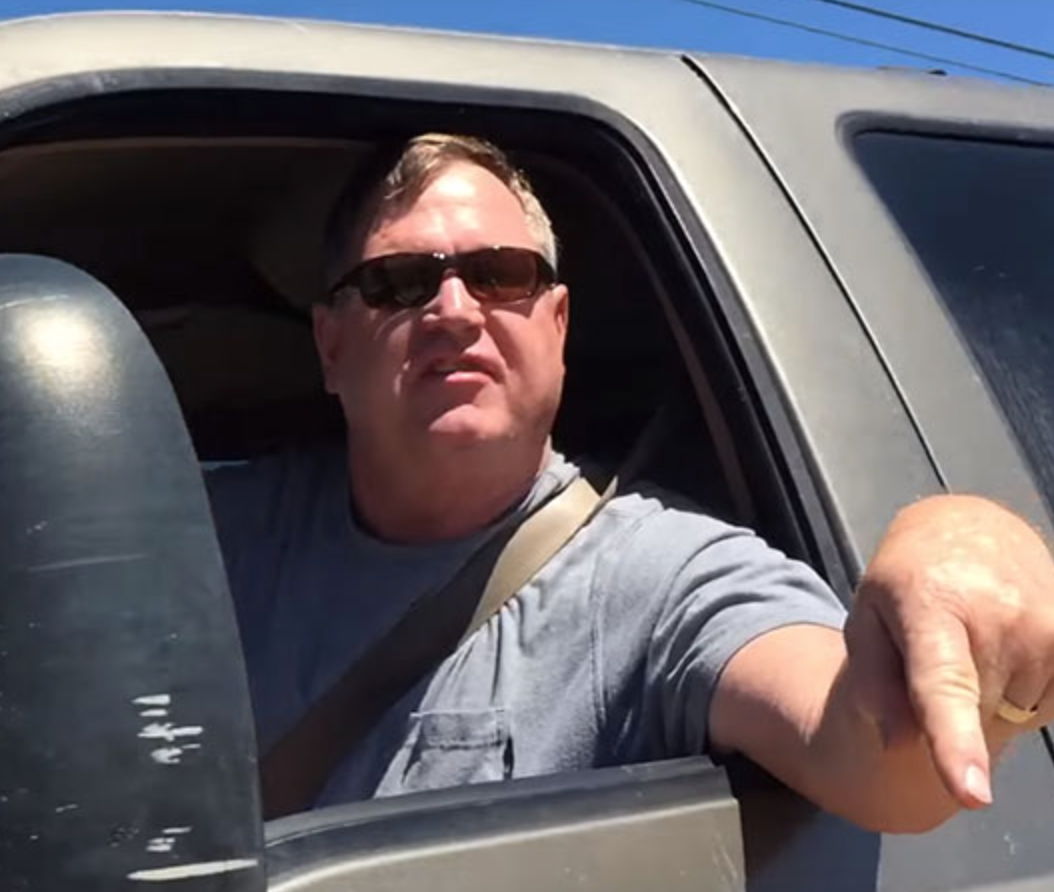 "You're on my Fucking Driveway!"