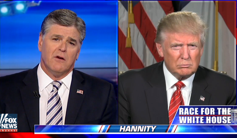 Hannity Lobs Softballs at Donald Trump